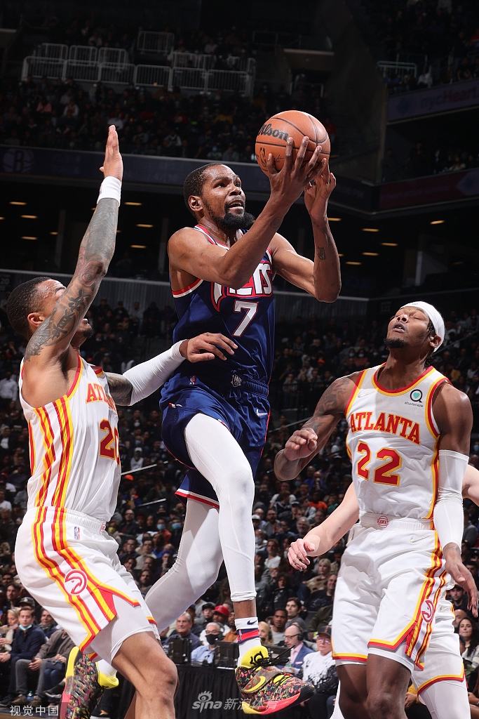 [NBA常规赛]老鹰108-117篮网