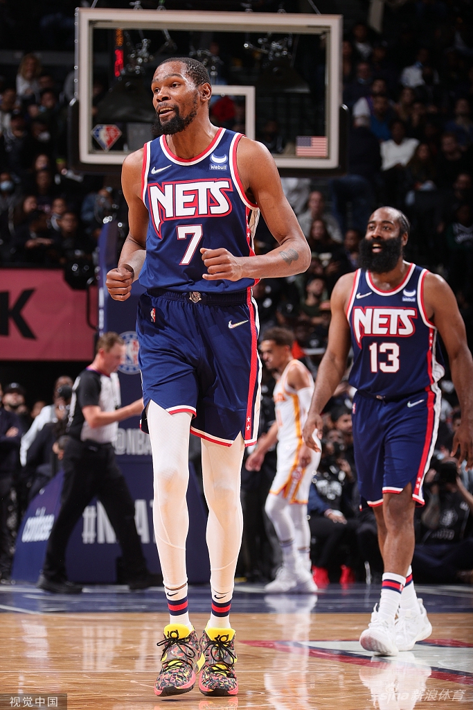 [NBA常规赛]老鹰108-117篮网