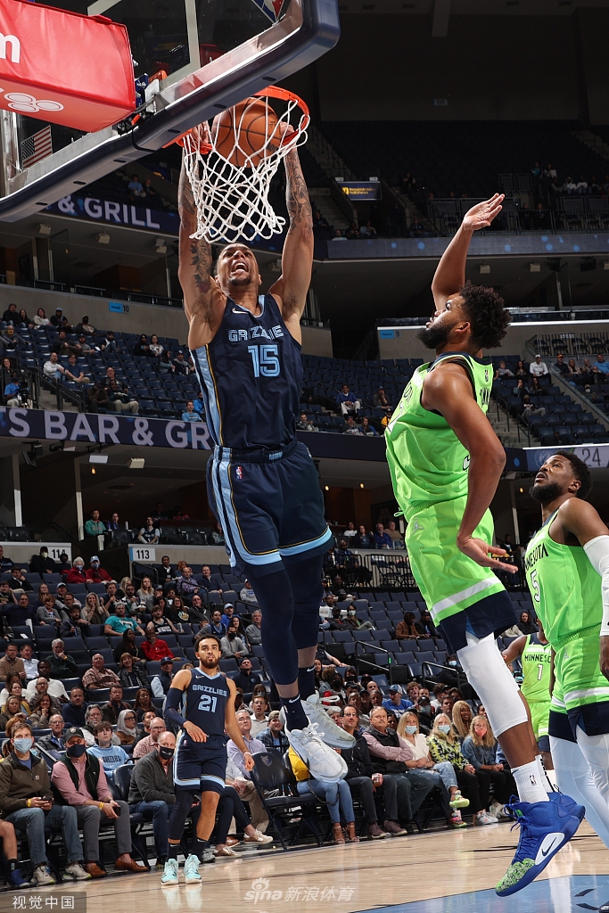 [NBA常规赛]森林狼118-125灰熊