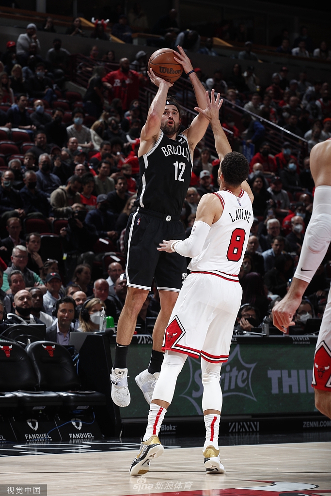 [NBA]篮网95-118公牛 杜兰特空砍38分