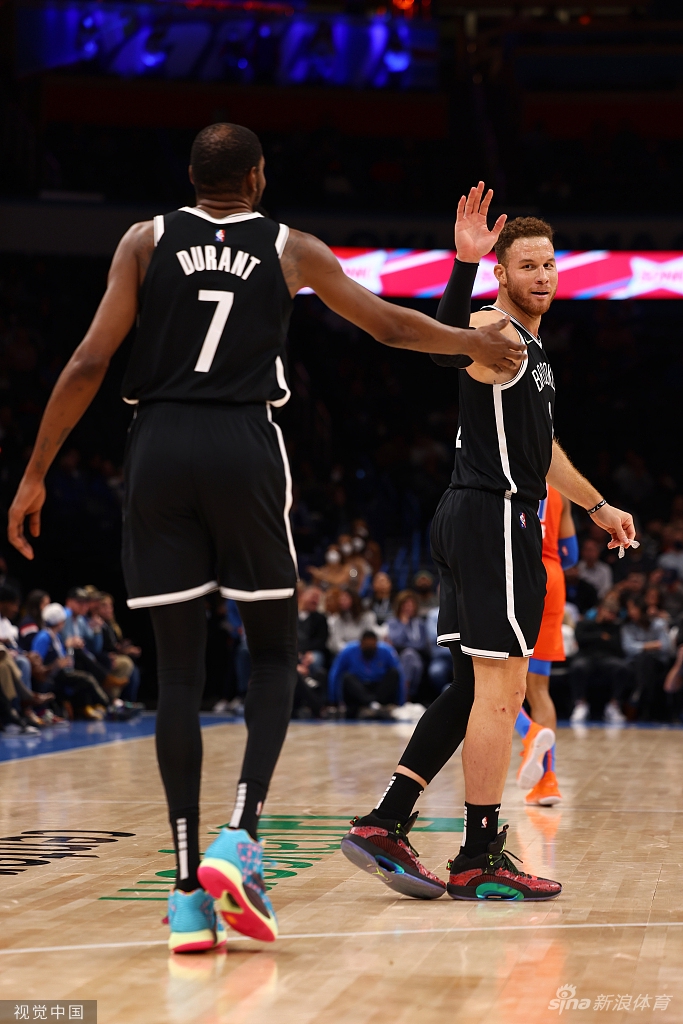 [NBA常规赛]篮网120-96雷霆