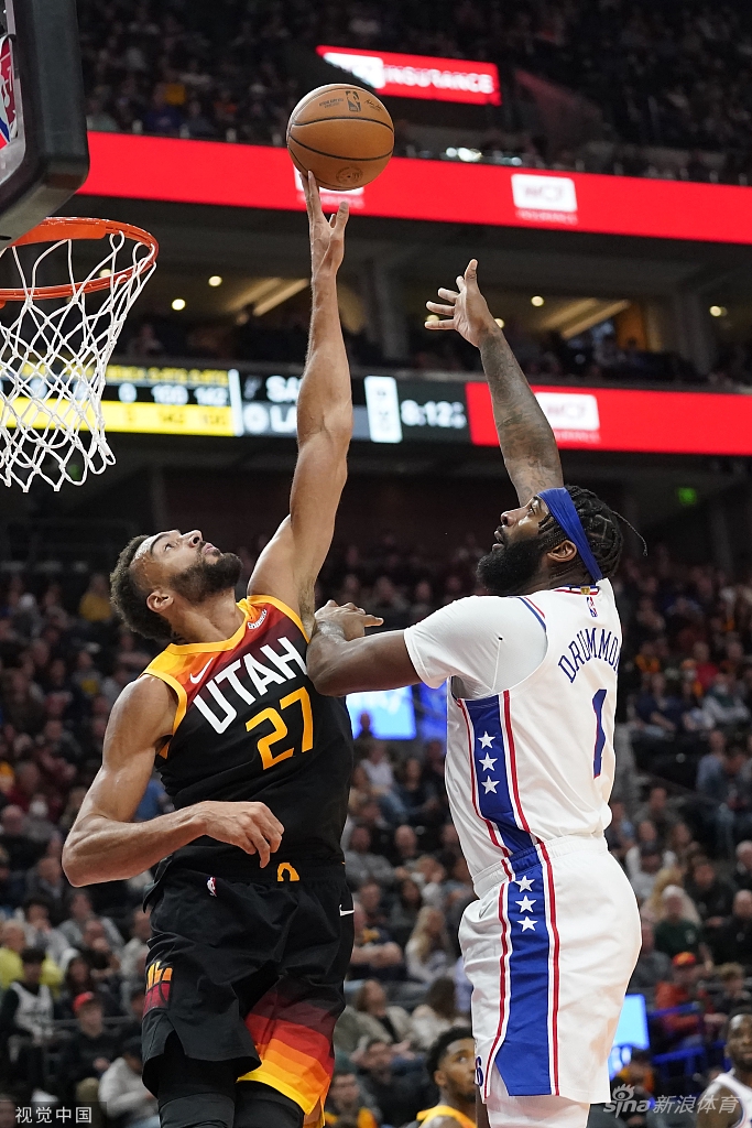 [NBA常规赛]76人85-120爵士