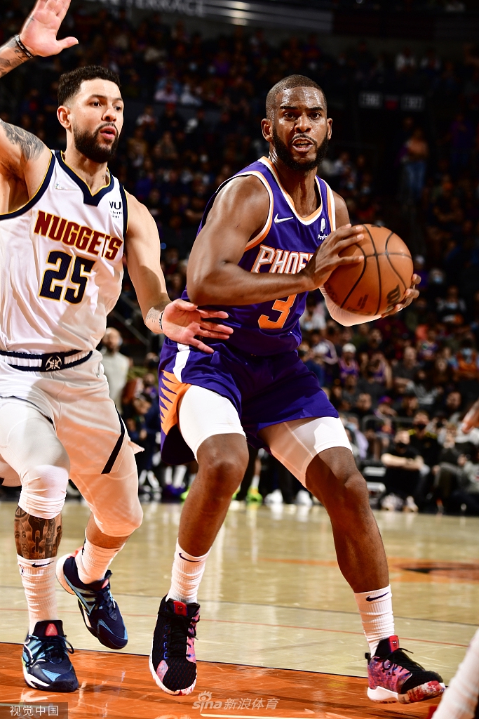 [NBA常规赛]掘金97-126太阳