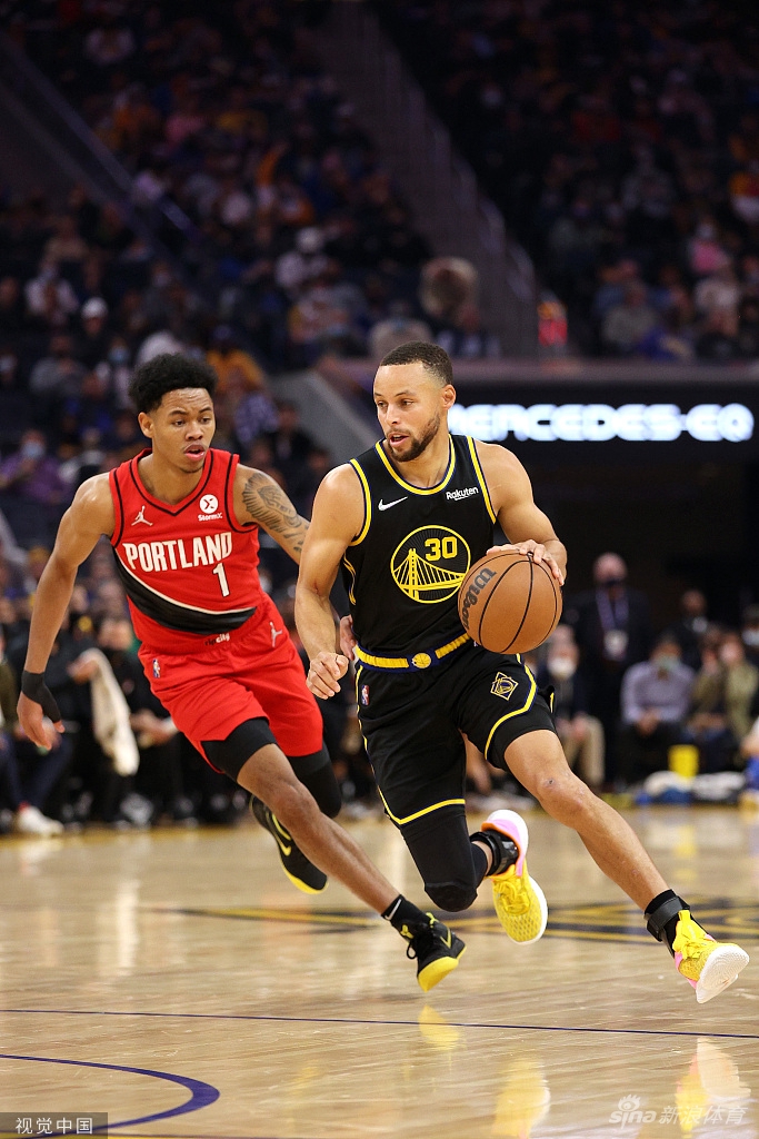 [NBA常规赛]开拓者103-118勇士