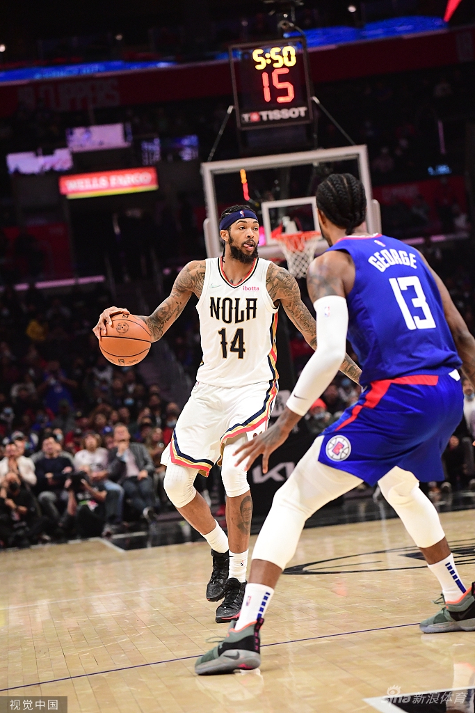 [NBA常规赛]鹈鹕123-104快船