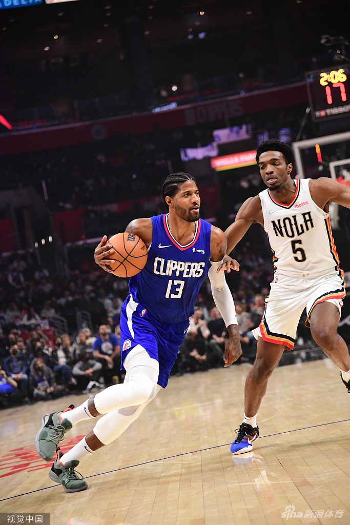 [NBA常规赛]鹈鹕123-104快船