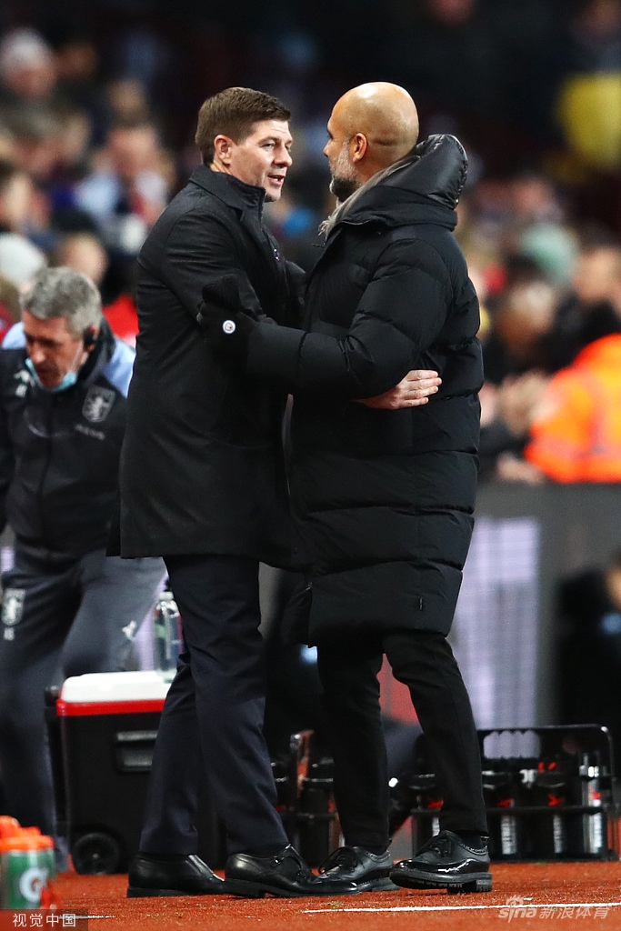 [英超]曼城2-1阿斯顿维拉 斩获四连胜