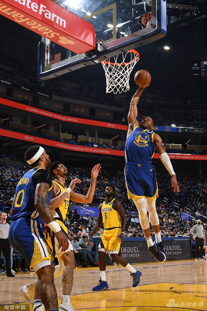 [NBA常规赛]步行者vs勇士