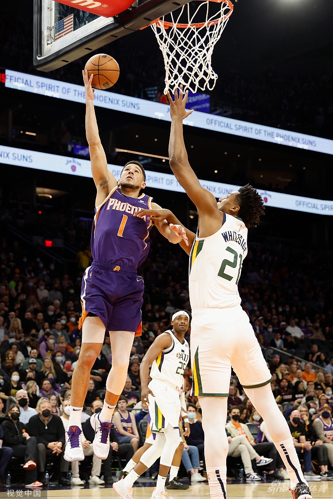 [NBA常规赛]爵士109-115太阳