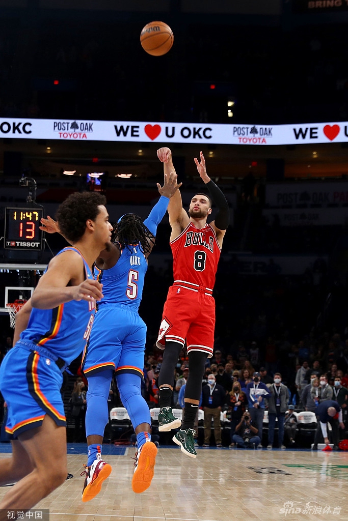 [NBA常规赛]公牛111-110雷霆