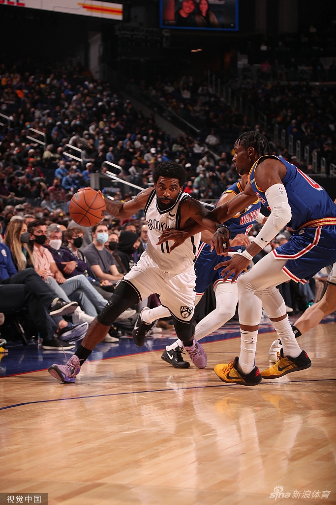 [NBA]篮网106-110勇士 欧文空砍32+7