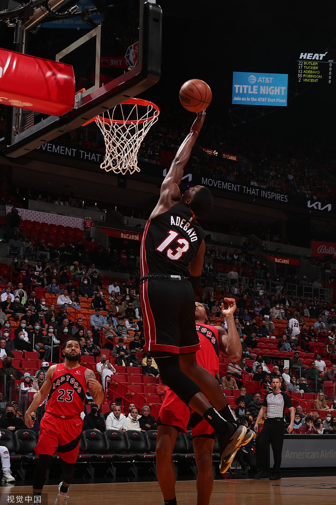 [NBA]猛龙124-120热火 巴特勒空砍三双