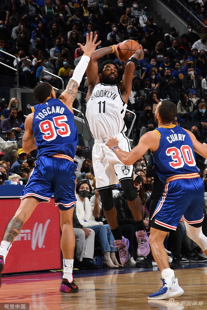 [NBA]篮网106-110勇士 欧文空砍32+7