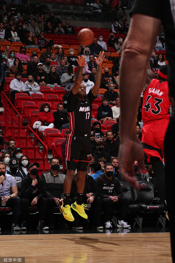 [NBA]猛龙124-120热火 巴特勒空砍三双