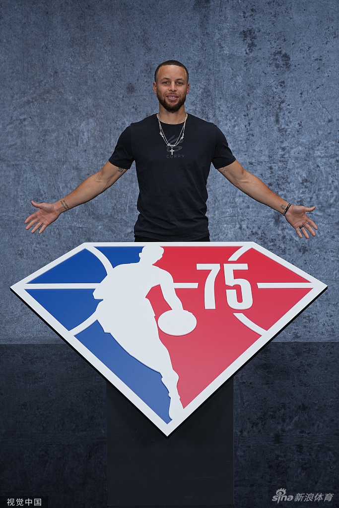 库里拍摄NBA全明星赛MVP写真