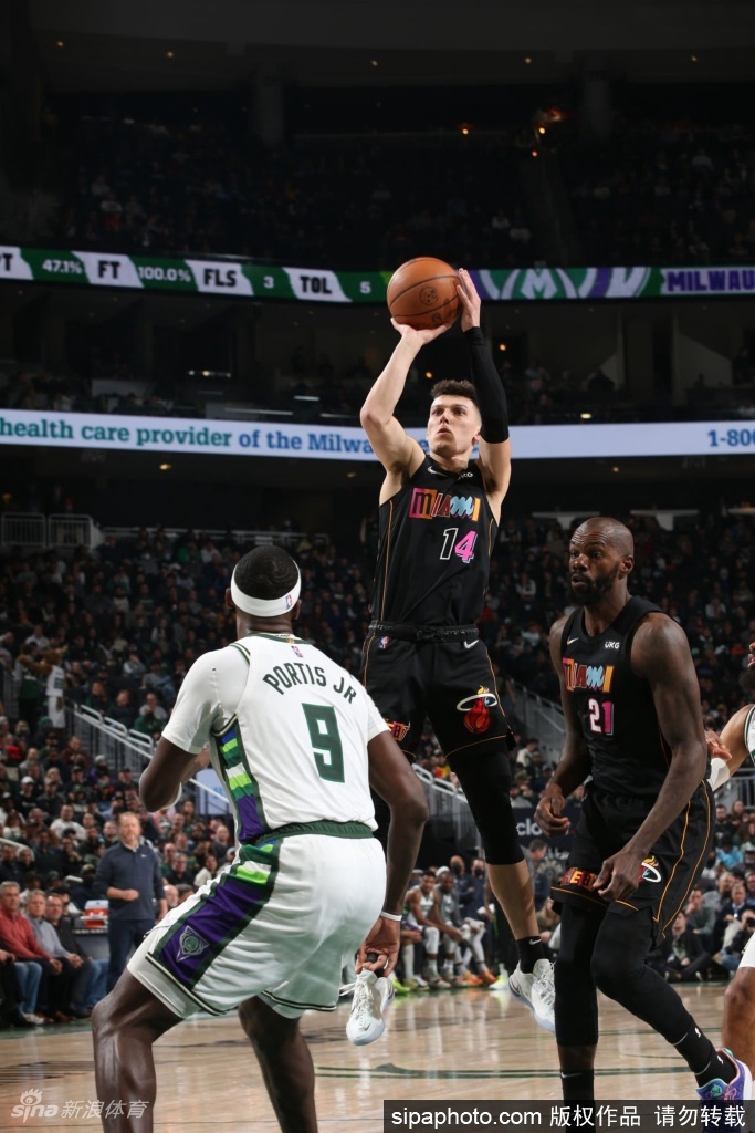 [NBA]热火119-120雄鹿 霍勒迪准绝杀