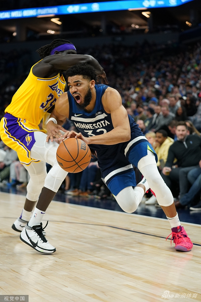 [NBA]湖人104-124森林狼 詹姆斯19分