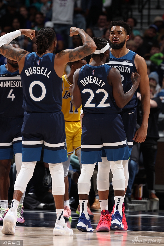 [NBA]湖人104-124森林狼 詹姆斯19分