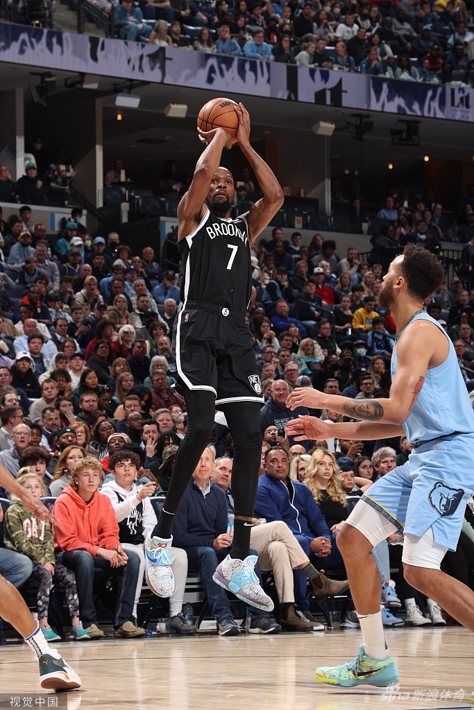 [NBA]篮网120-132灰熊 欧文杜兰特合砍78分