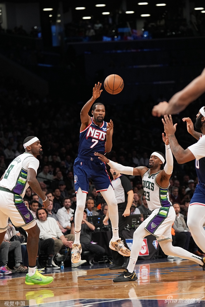 [NBA]雄鹿120-119篮网 字母哥力压杜兰特