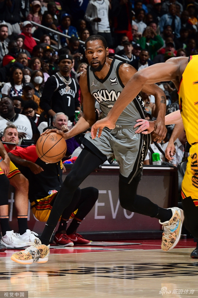 [NBA]篮网115-122老鹰 杜兰特空砍55分