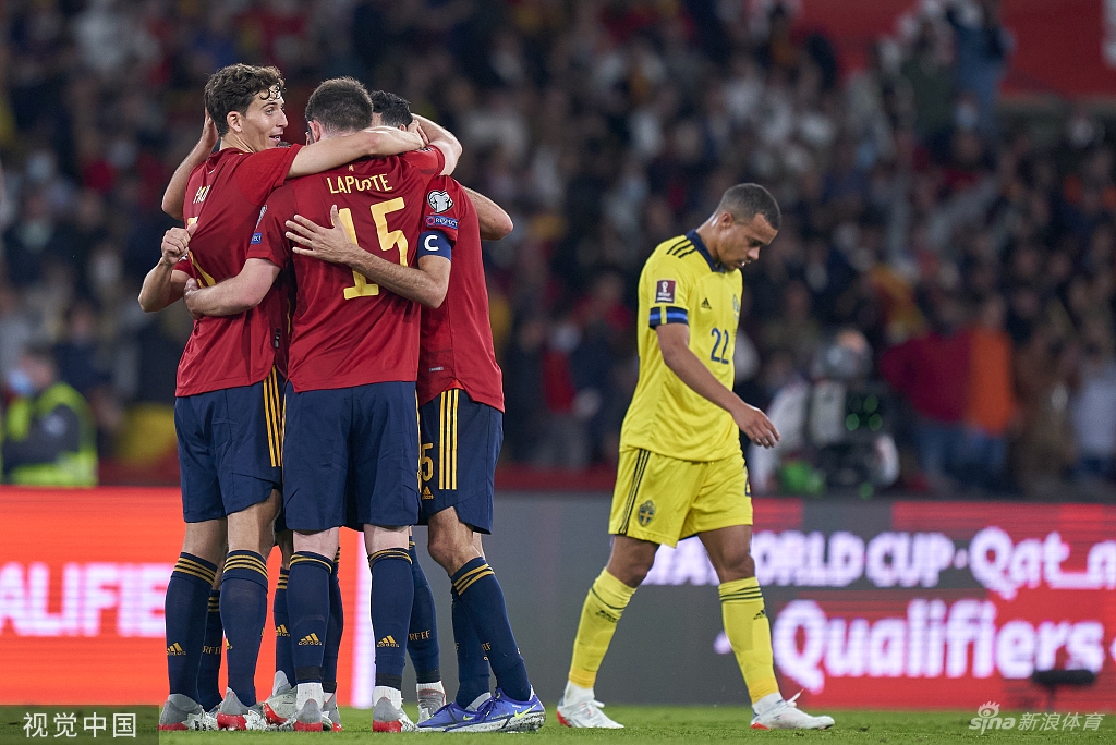 [世预赛]莫拉塔绝杀西班牙1-0瑞典 晋级世界杯