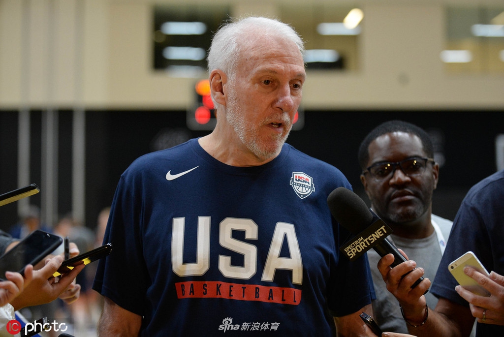 美国男篮征用湖人训练馆 NBA鞋王到了国家队依旧让人馋哭了