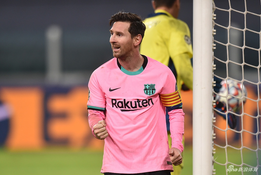 [欧冠]巴萨2-0完胜尤文 梅西点球+助攻