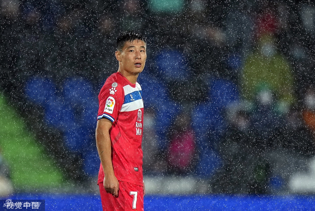 [西甲]西班牙人1-2赫塔菲 武磊89分钟替补上场