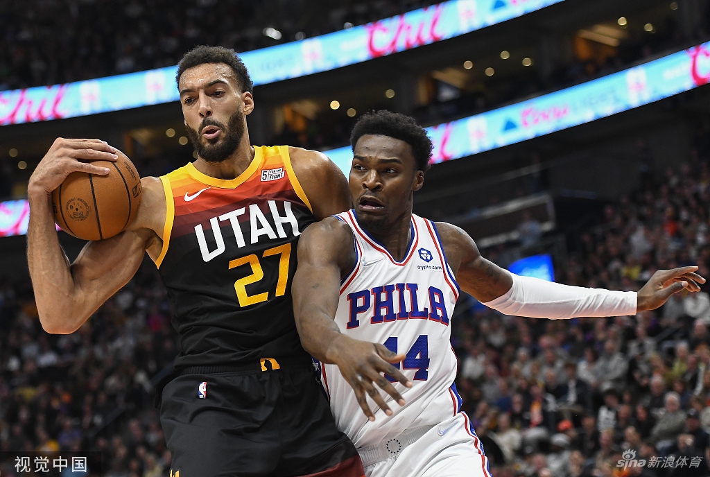 [NBA常规赛]76人85-120爵士