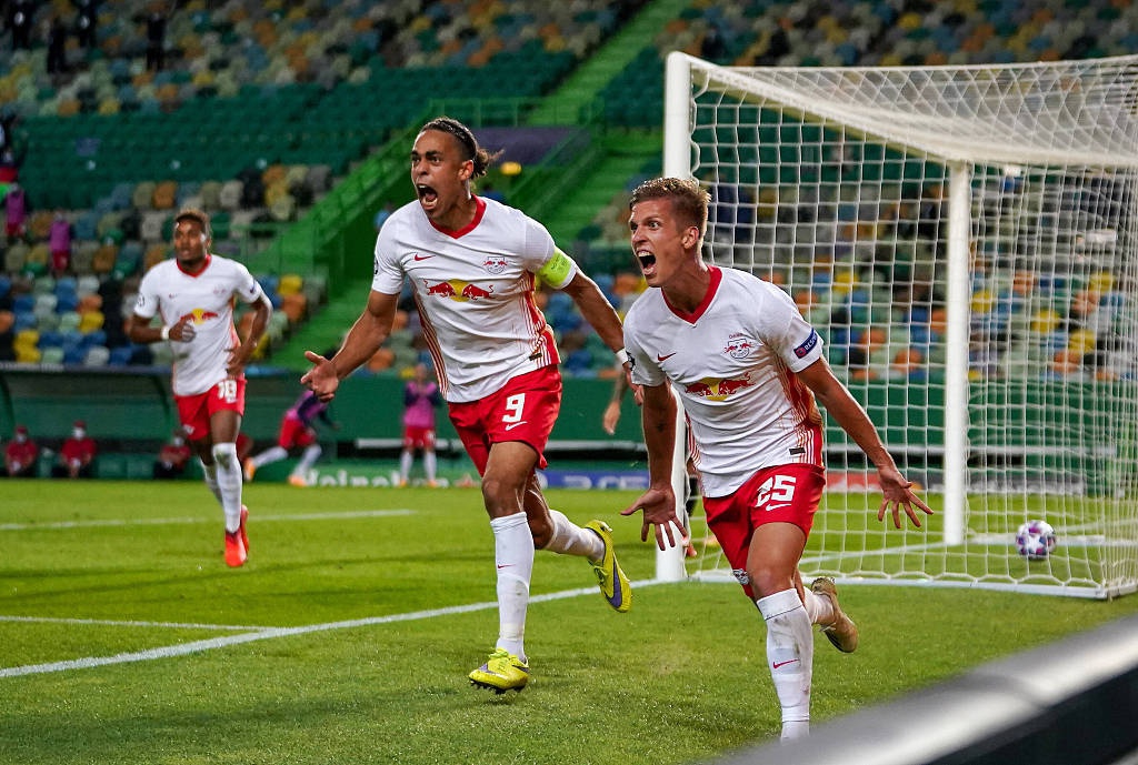 [欧冠]莱比锡2-1淘汰马竞