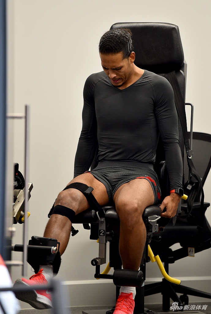 范戴克与戈麦斯回归利物浦训练训练