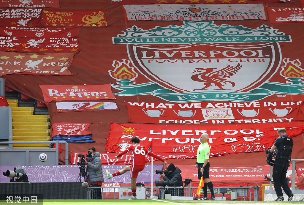 [英超]利物浦第95分钟被扳平 1-1平纽卡斯尔