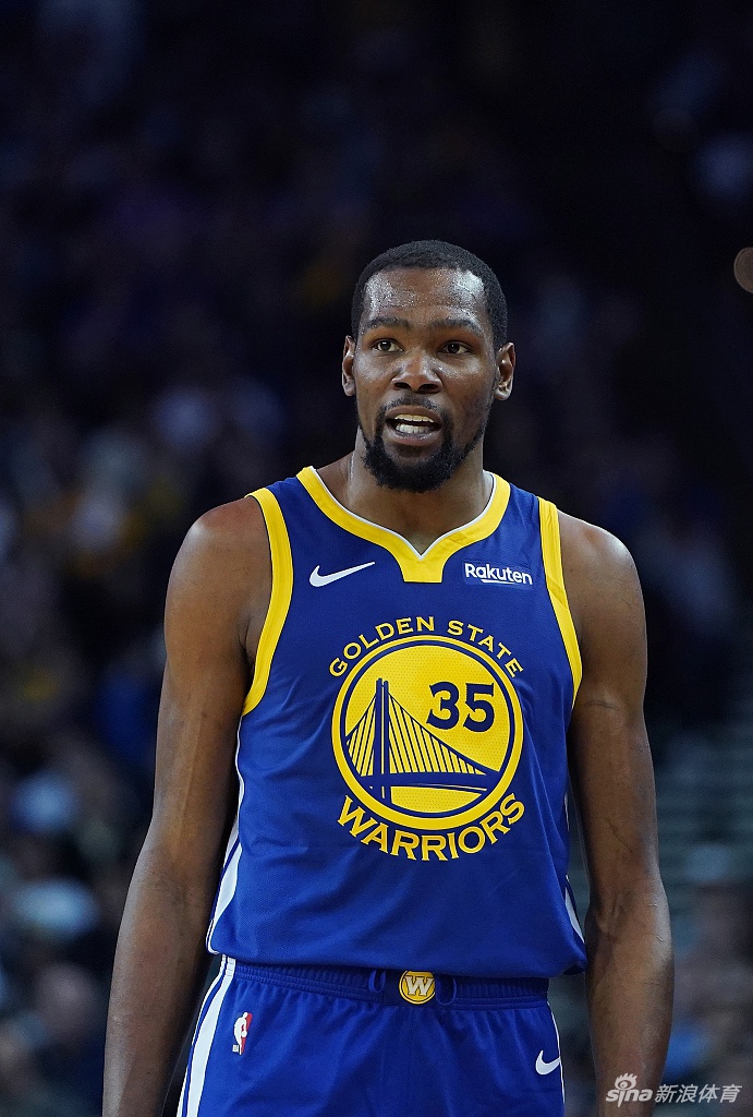 杜兰特职业生涯球衣回顾 哪一款让人记忆深刻