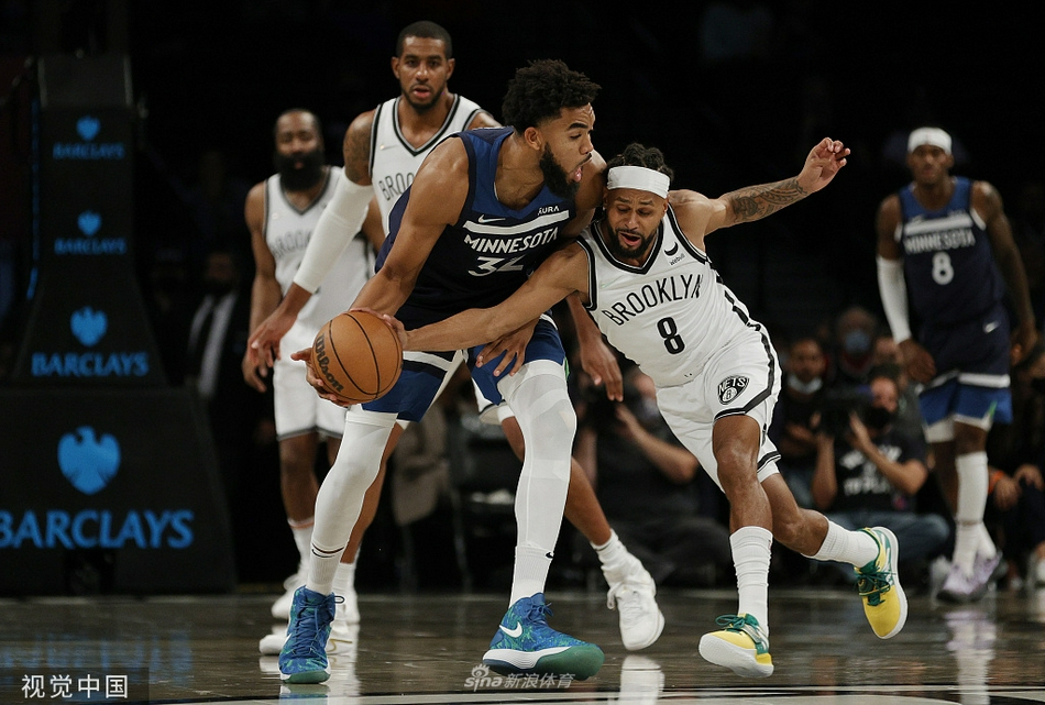 [NBA季前赛]森林狼101-107篮网