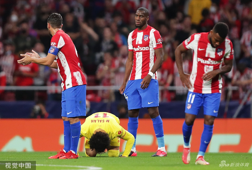 [欧冠]马竞2-3利物浦 萨拉赫两球