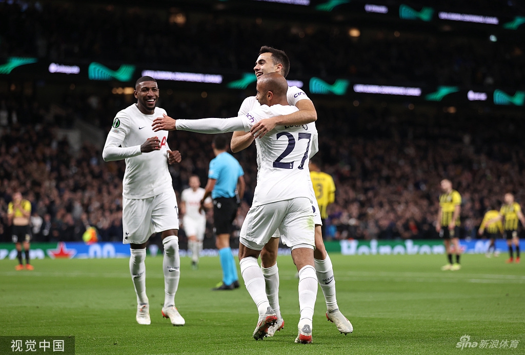 [欧会杯]热刺3-2维特斯 孔蒂开门红