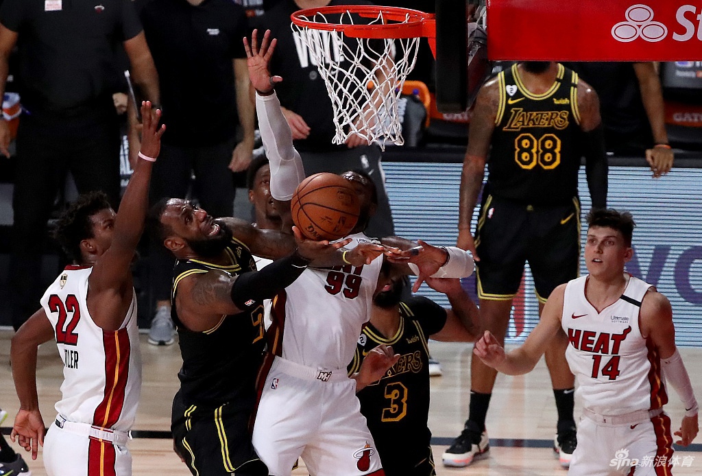 [NBA总决赛5]热火111-108湖人 总分2-3
