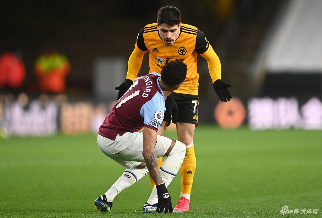 [英超]西汉姆3-2狼队 林加德60米奔袭破门+助攻