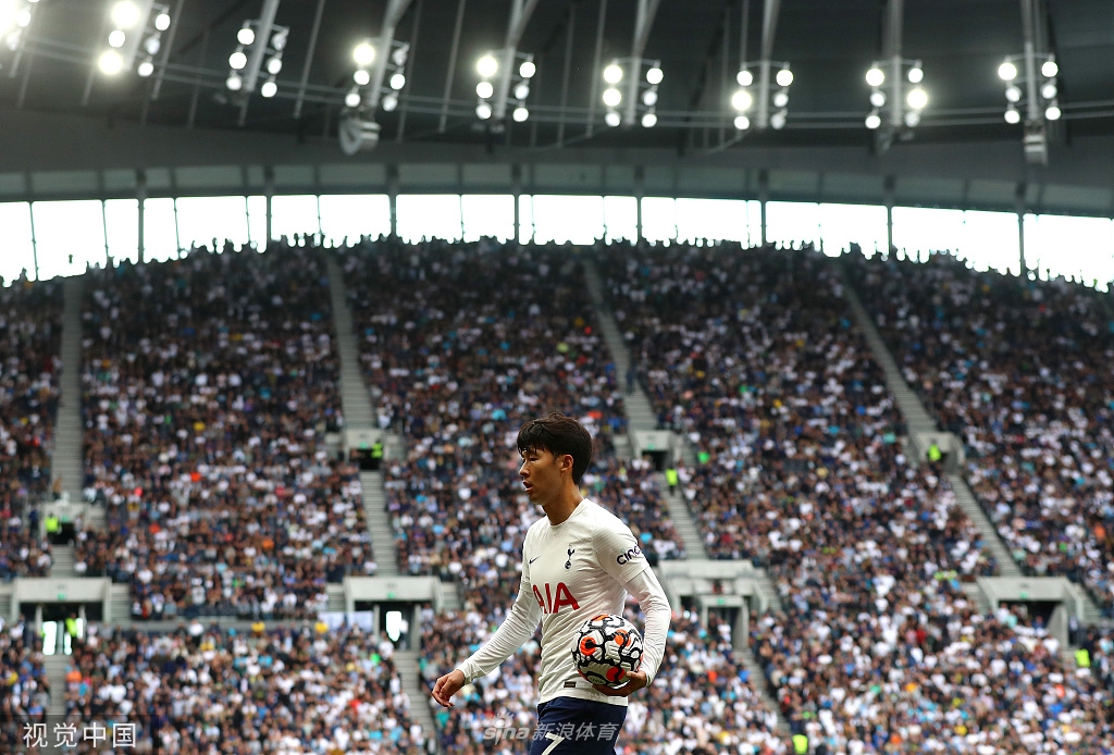 [英超]热刺1-0沃特福德 孙兴O任意球破门