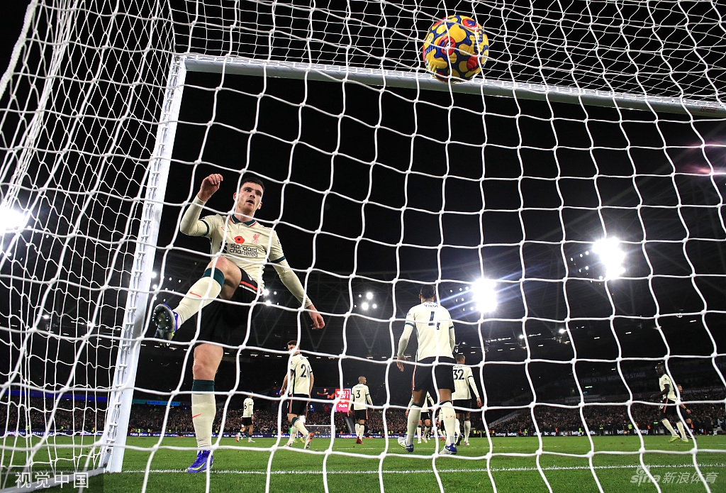 [英超]利物浦客场2-3西汉姆 阿利松自摆乌龙