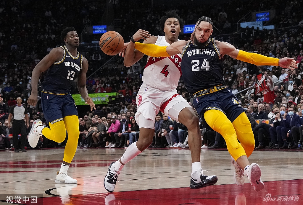 [NBA常规赛]灰熊90-82猛龙