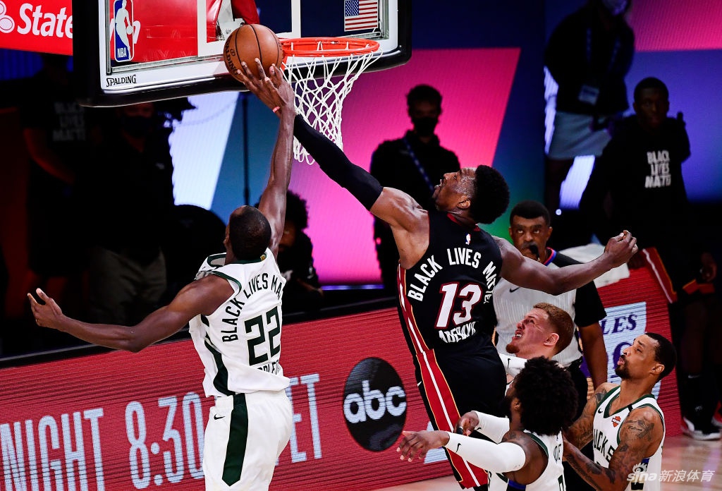 [NBA季后赛]雄鹿118-115热火 字母伤退米德尔顿36分