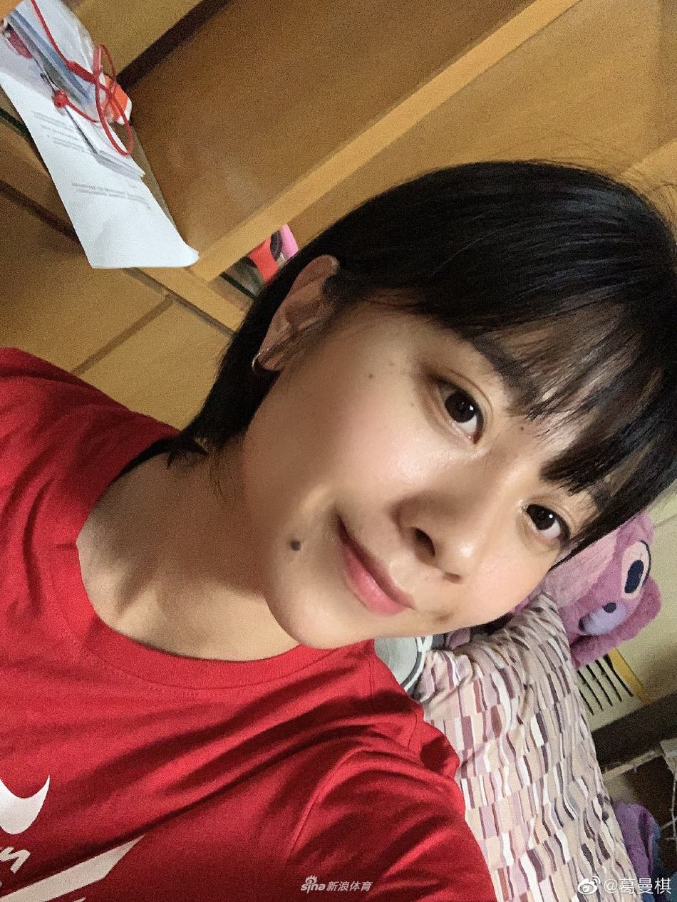 短跑女神葛曼棋新发型超美 又酷又甜