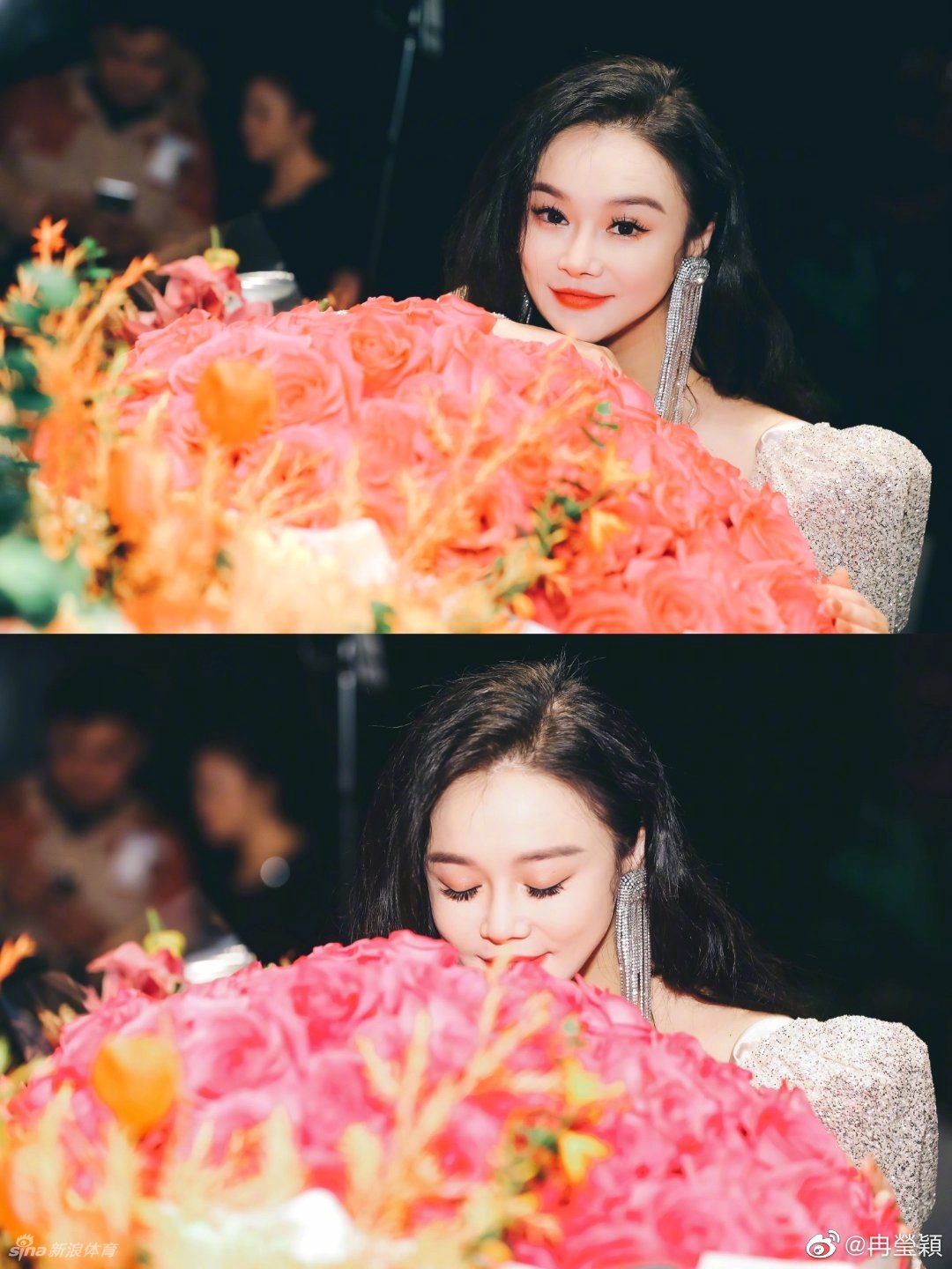 拳王邹市明美妻冉莹颖生日聚会