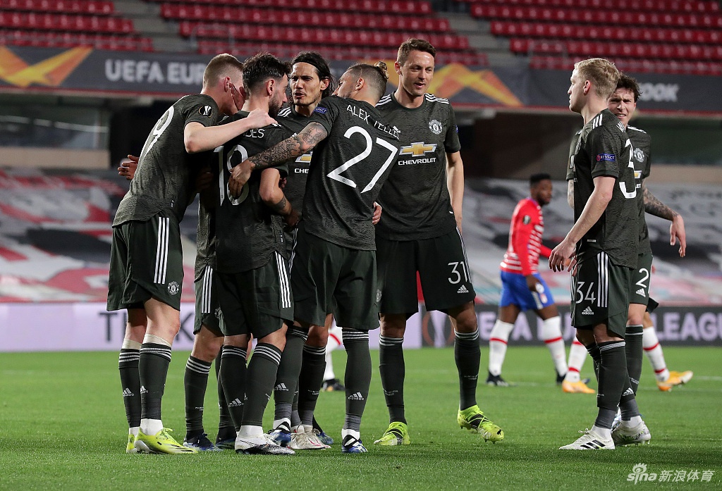 [欧联杯]曼联客场2-0格拉纳达 B费拉什福德破门