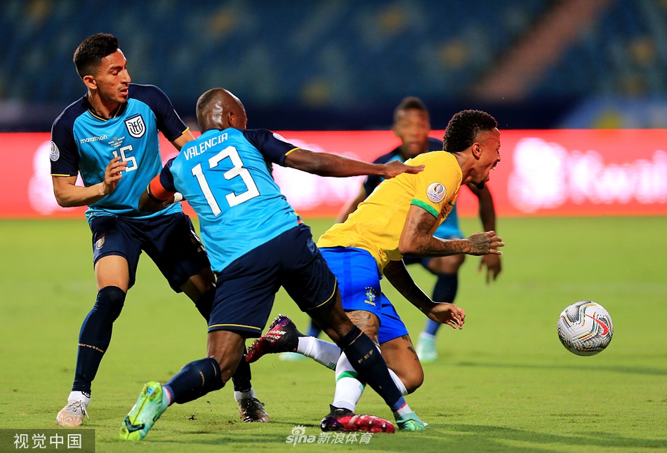 [美洲杯]巴西1-1厄瓜多尔