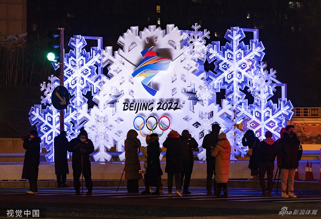 为冬奥增光！北京冬奥城市景观点亮灯光