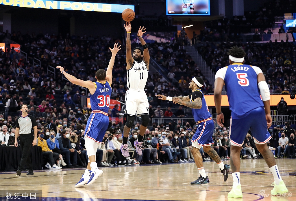 [NBA]篮网106-110勇士 欧文空砍32+7