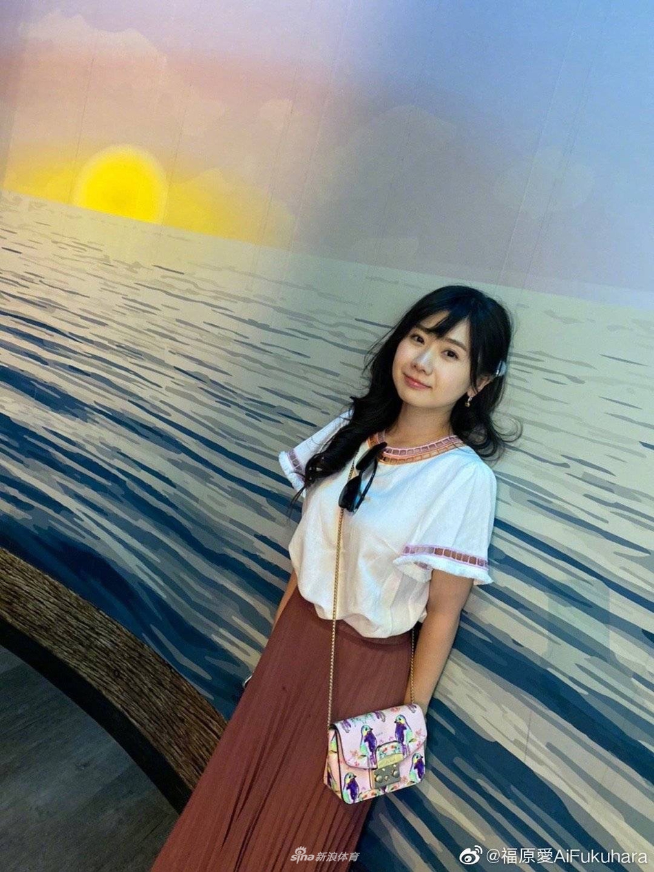 男友视角的福原爱满满少女感 嘟嘴卖萌太可爱了